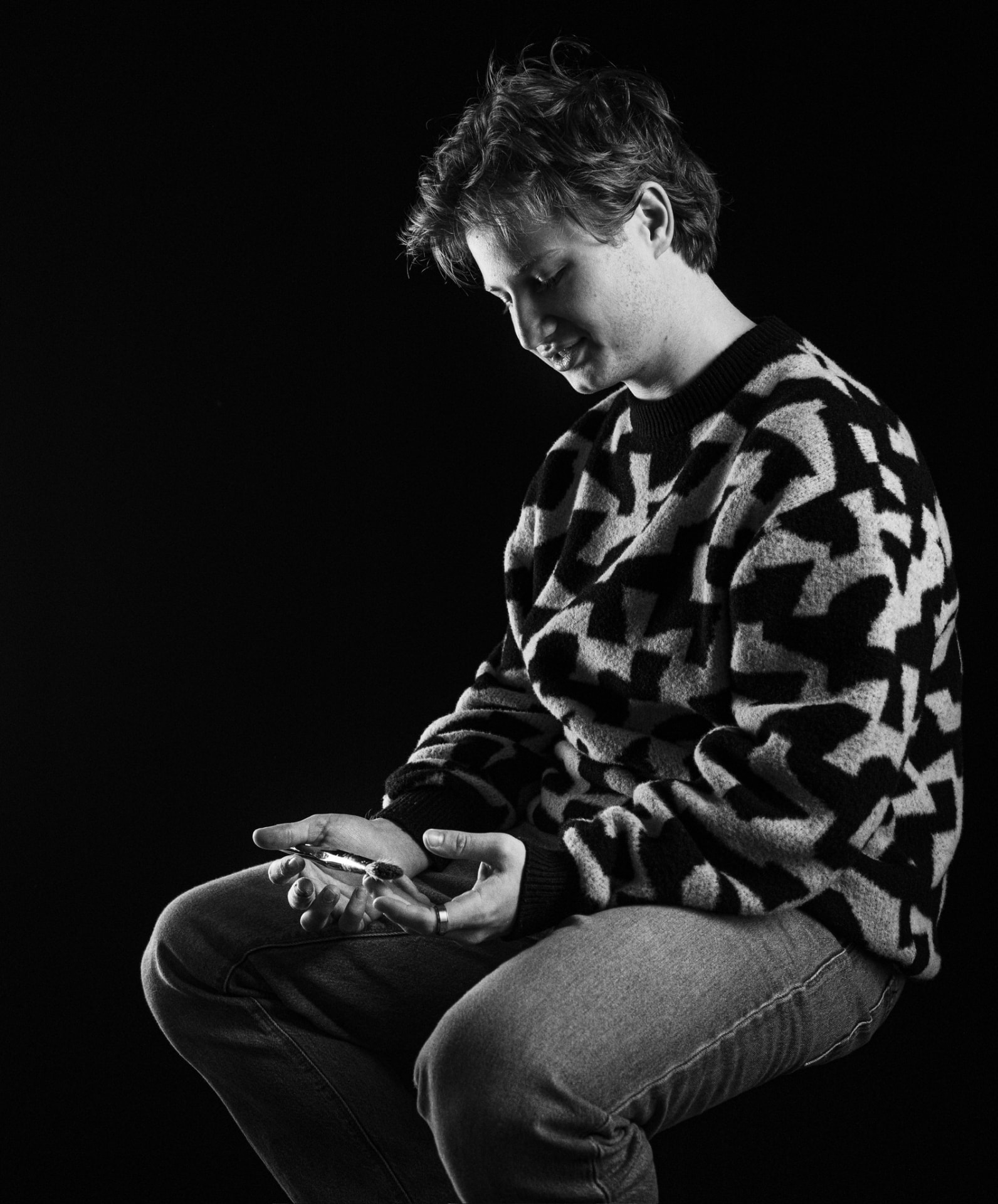 Julian mit Pinsel